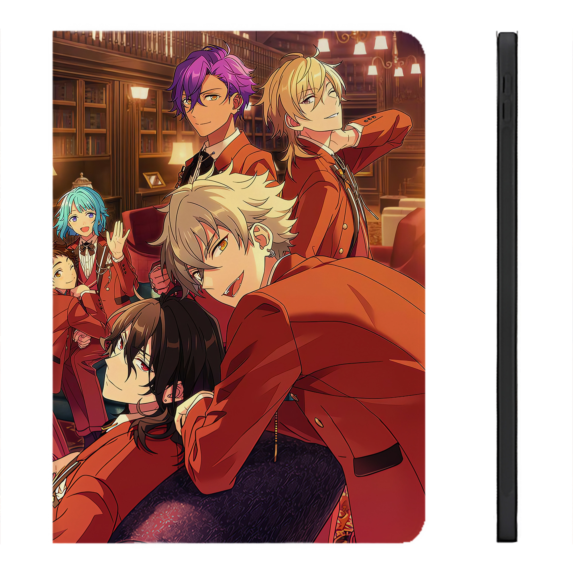 （画像用） あんさんぶるスターズ! Ensemble Stars IPadケース ペンホルダー付き ブックスタイルデザイン